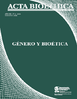 											View Vol. 12 No. 2 (2006): Bioética y género
										