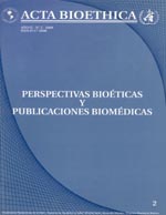 											View Vol. 6 No. 2 (2000): Perspectivas bioéticas y publicaciones biomédicas
										