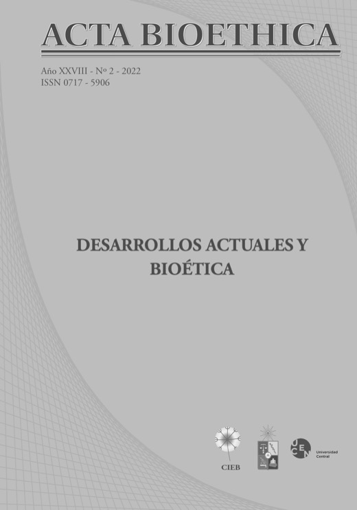 							View Vol. 28 No. 2 (2022): DESARROLLOS ACTUALES Y BIOÉTICA
						