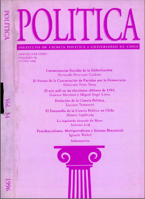 							View Vol. 34 (1996): Otoño
						